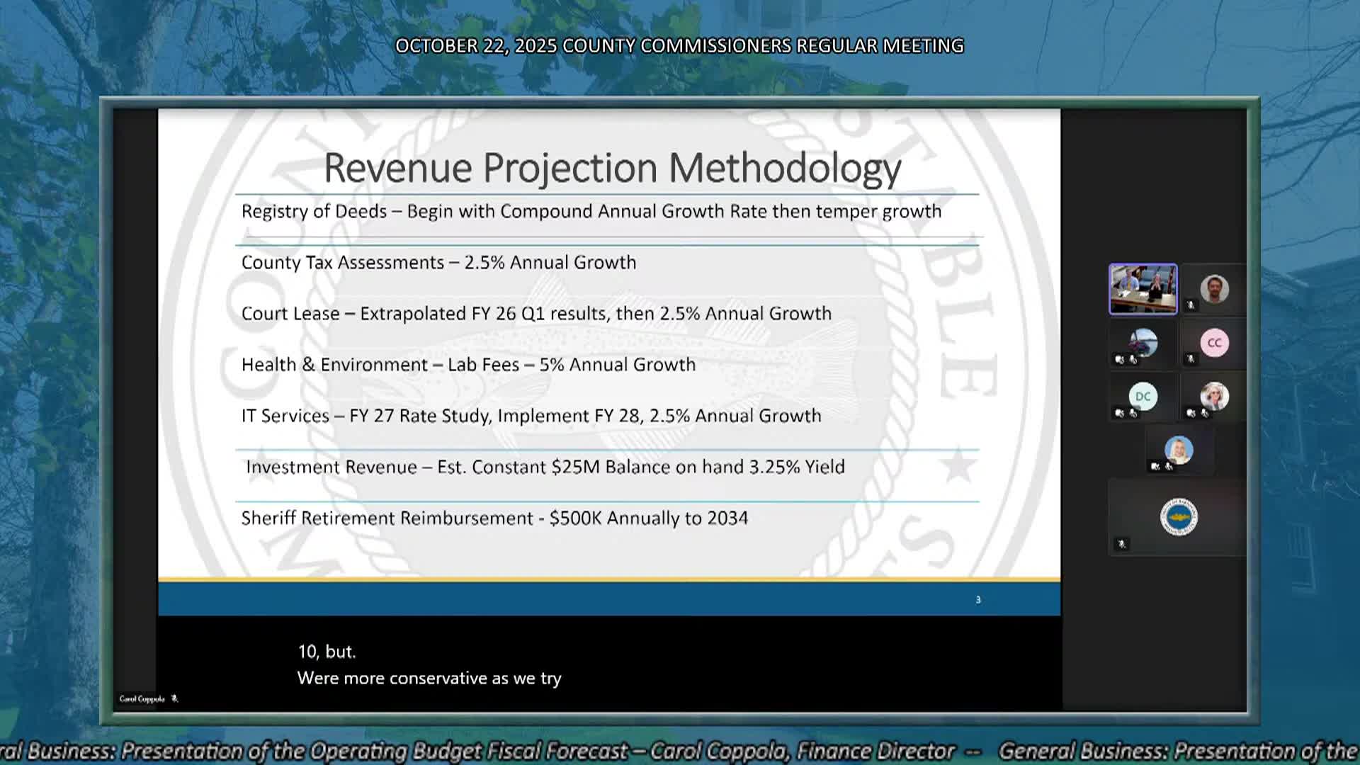 Thumbnail image for Barnstable County Commissioners 10-22-2025