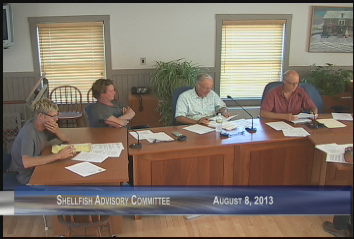 Thumbnail image for Shellfish Advisory Committee 8/9/13
