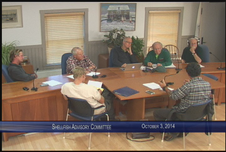 Thumbnail image for Shellfish Advisory Committee 10/3/2014