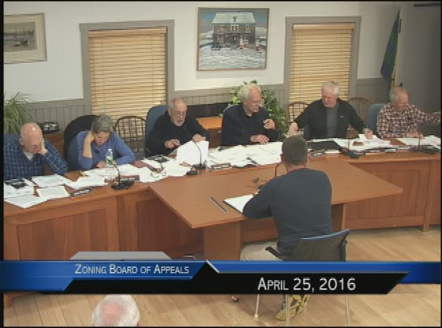 Thumbnail image for Zoning Board of Appeals 4-25-2016
