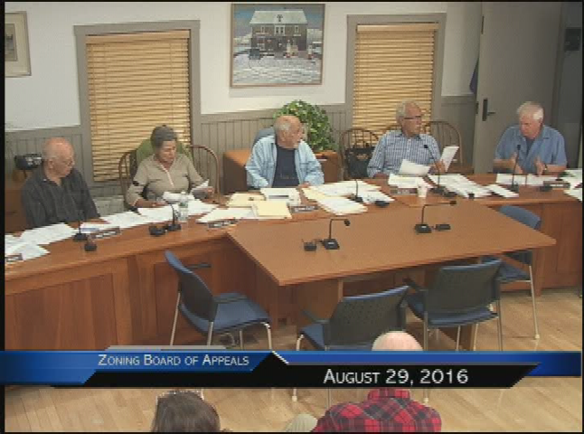 Thumbnail image for Zoning Board of Appeals 8-29-2016