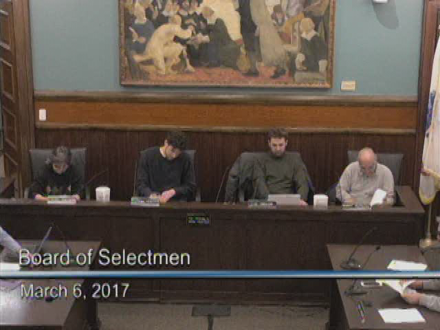 Thumbnail image for Provincetown Board of Selectmen 3-6-2017