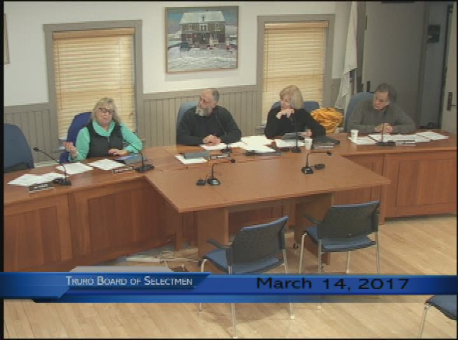 Thumbnail image for Truro Board of Selectmen 3-14-2017