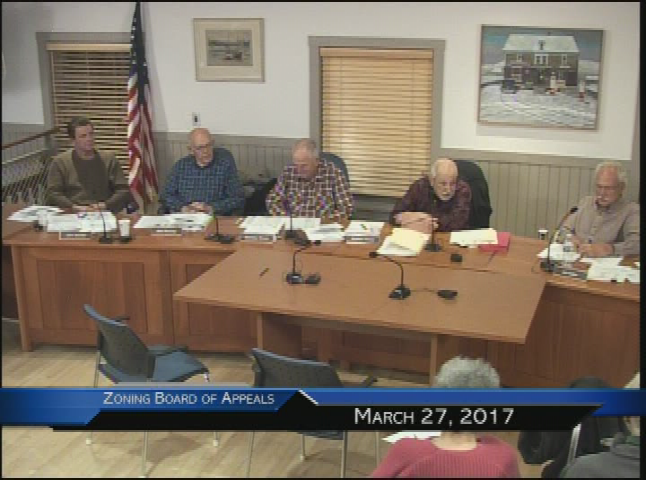 Thumbnail image for Zoning Board of Appeals Part 3 3-27-2017