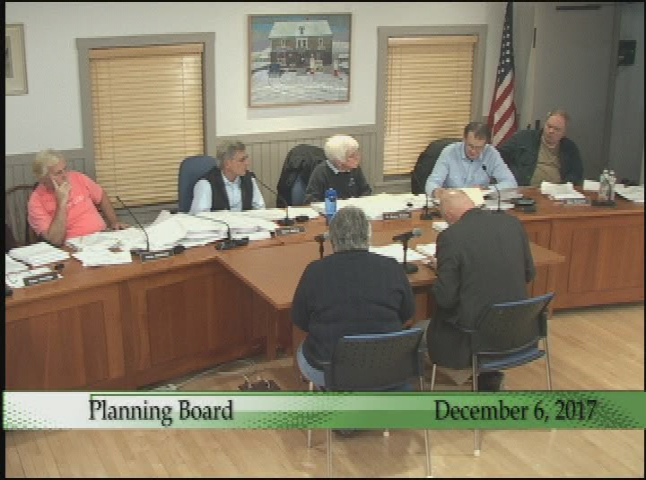 Thumbnail image for Planning Board Part One 12-6-2017