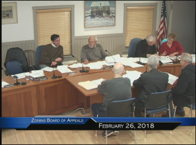 Thumbnail image for Zoning Board of Appeals 2-26-2018