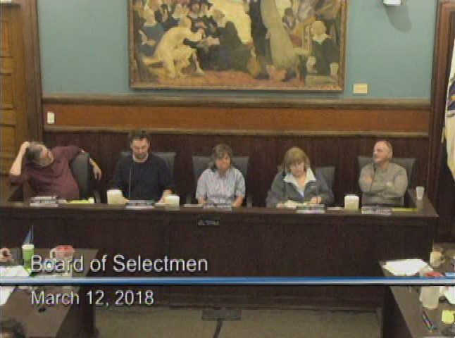 Thumbnail image for Provincetown Board of Selectmen 3-12-2018