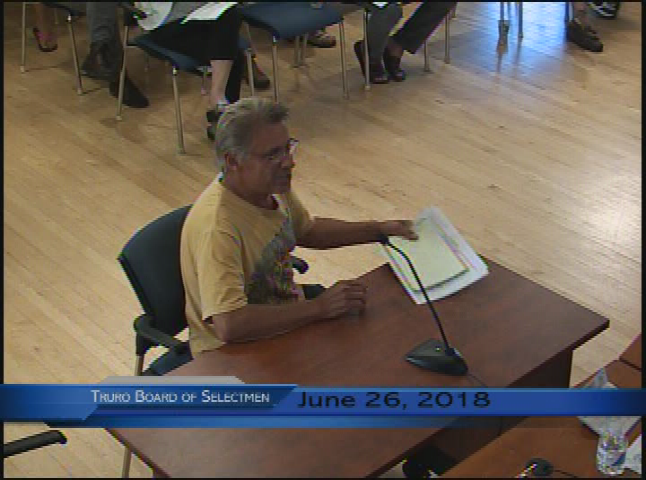 Thumbnail image for Truro Board of Selectmen 6-26-2018