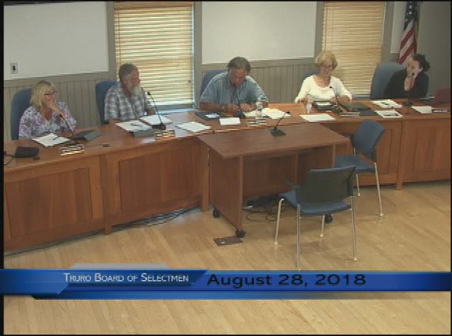 Thumbnail image for Truro Board of Selectmen 8-28-2018