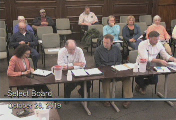 Thumbnail image for Provincetown Board of Selectmen 10-28-2019