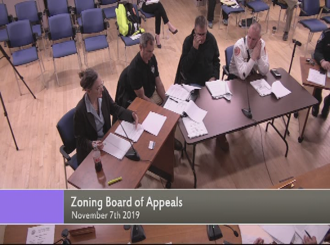 Thumbnail image for Zoning Board of Appeals 11-7-2019