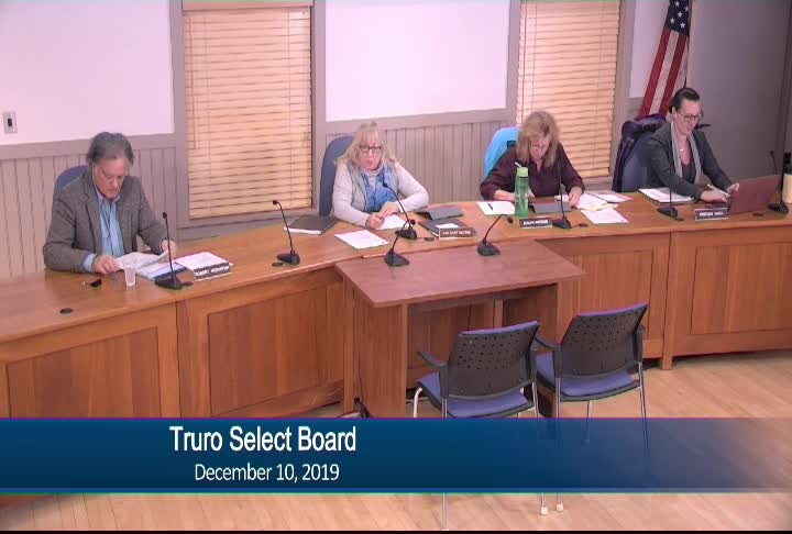 Thumbnail image for Truro Select Board 12-10-19