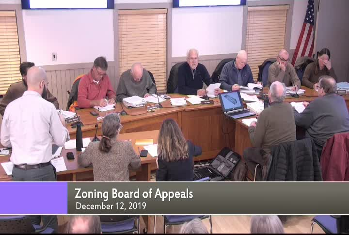 Thumbnail image for Zoning Board of Appeals 12-12-2019