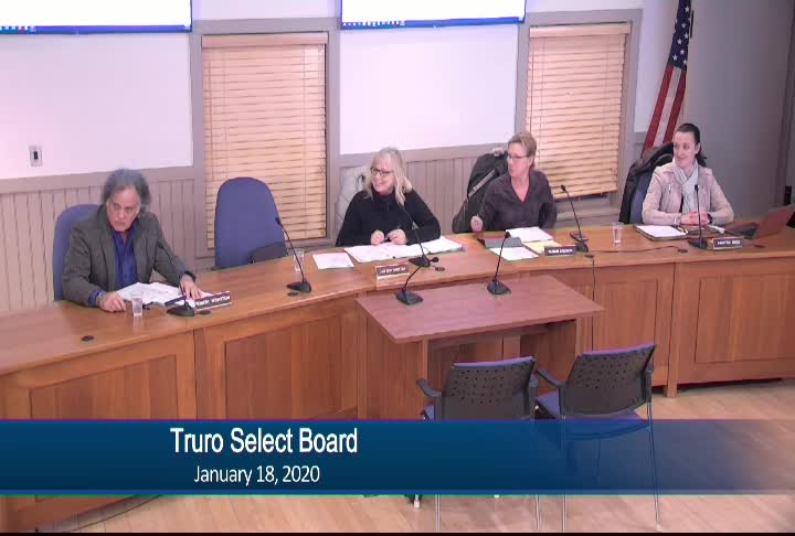 Thumbnail image for Truro Select Board 1-28-2020