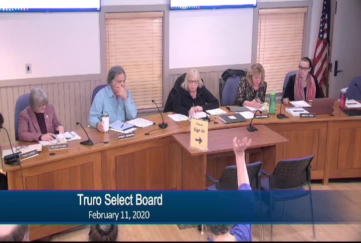Thumbnail image for Truro Select Board 2-11-2020