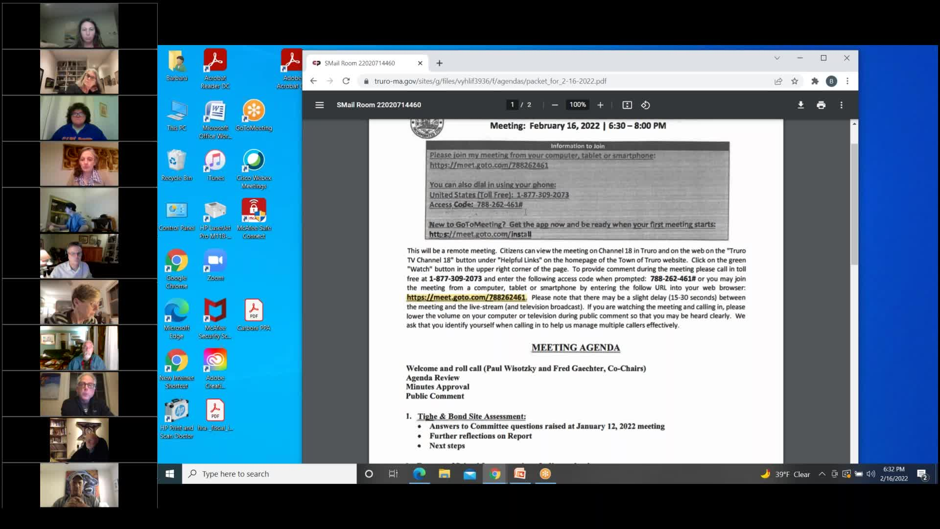 Thumbnail image for Walsh Property Committee 2-16-2022