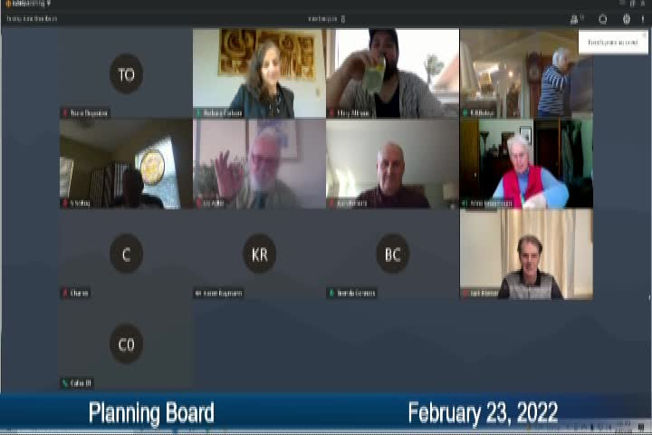 Thumbnail image for Planning Board 2-23-2022