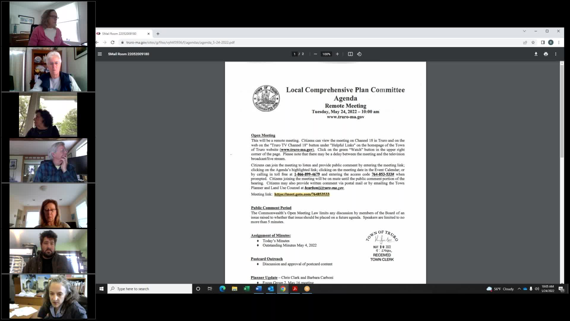 Thumbnail image for Local Comprehensive Plan Committee 5-24-2022