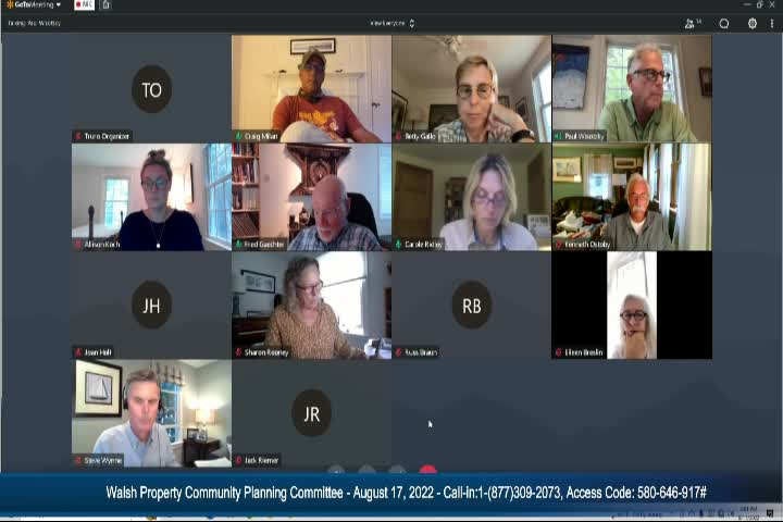 Thumbnail image for Walsh Property Committee 8-17-2022