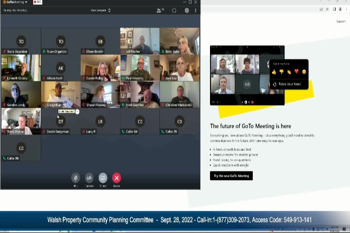 Thumbnail image for Walsh Property Community Planning Committee 9-28-2022