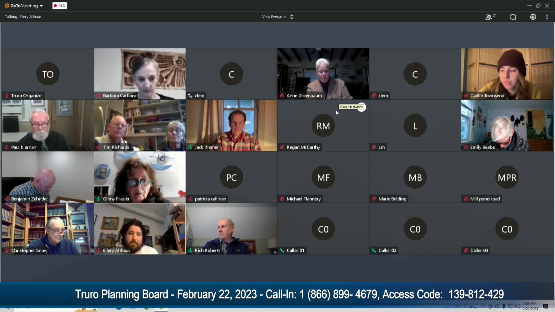 Thumbnail image for  Planning Board 2-22-2023