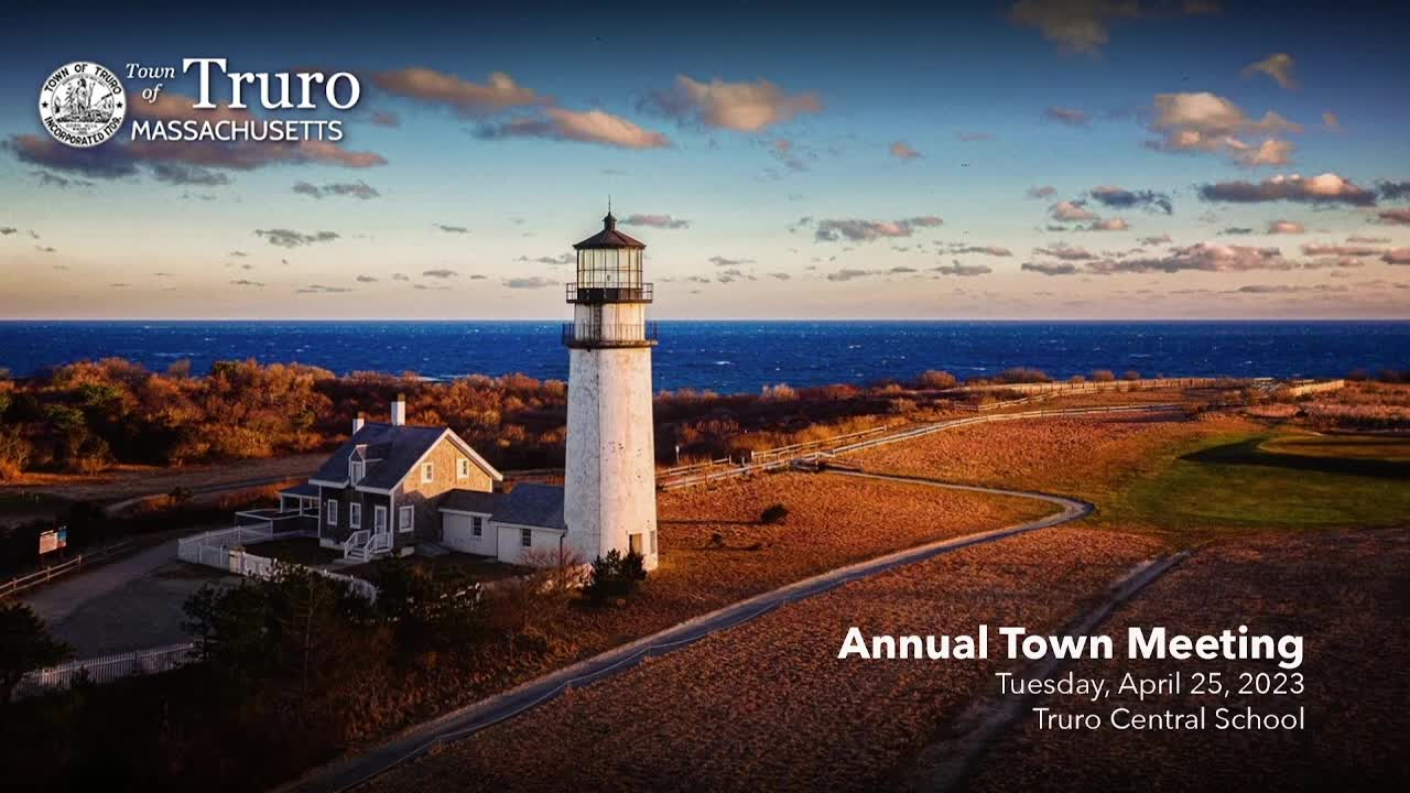 Thumbnail image for Truro Town Meeting 4-25-2023