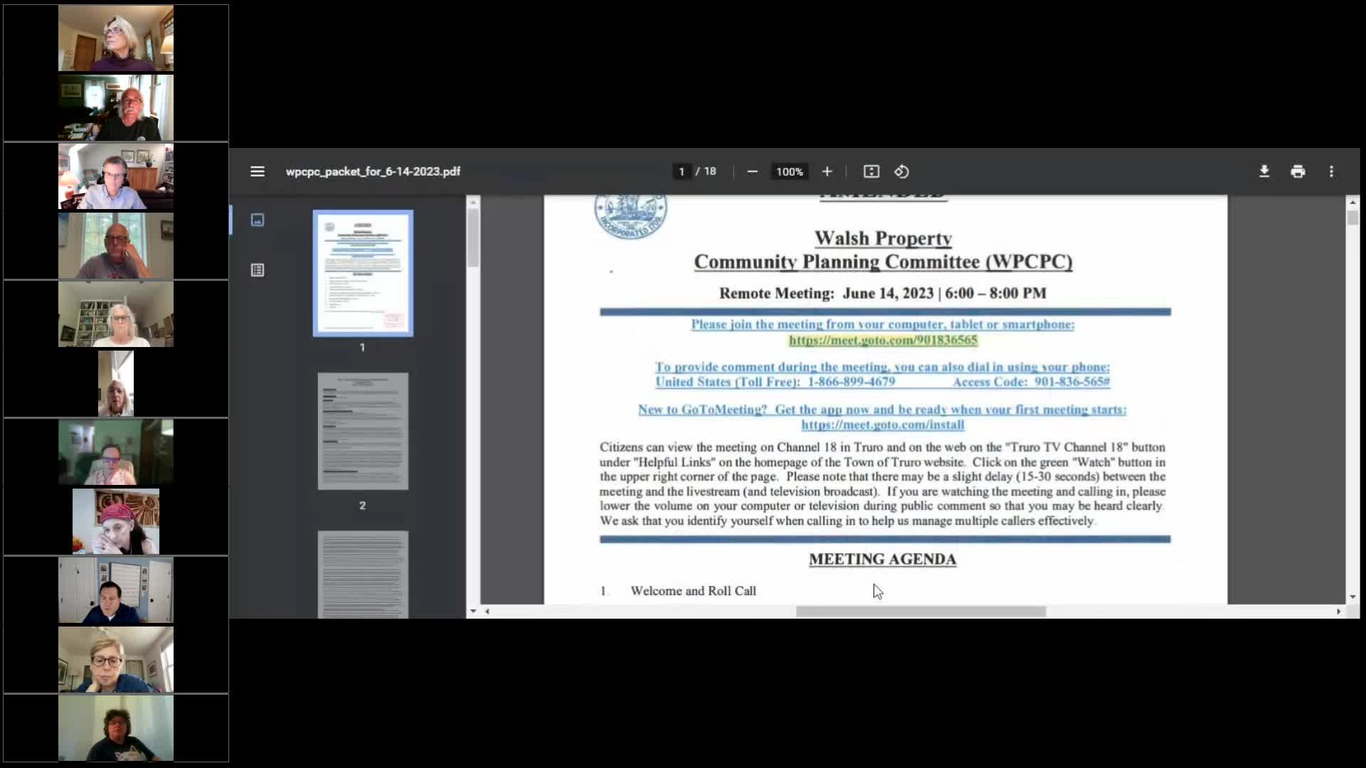 Thumbnail image for Walsh Property Committee 6-14-2023