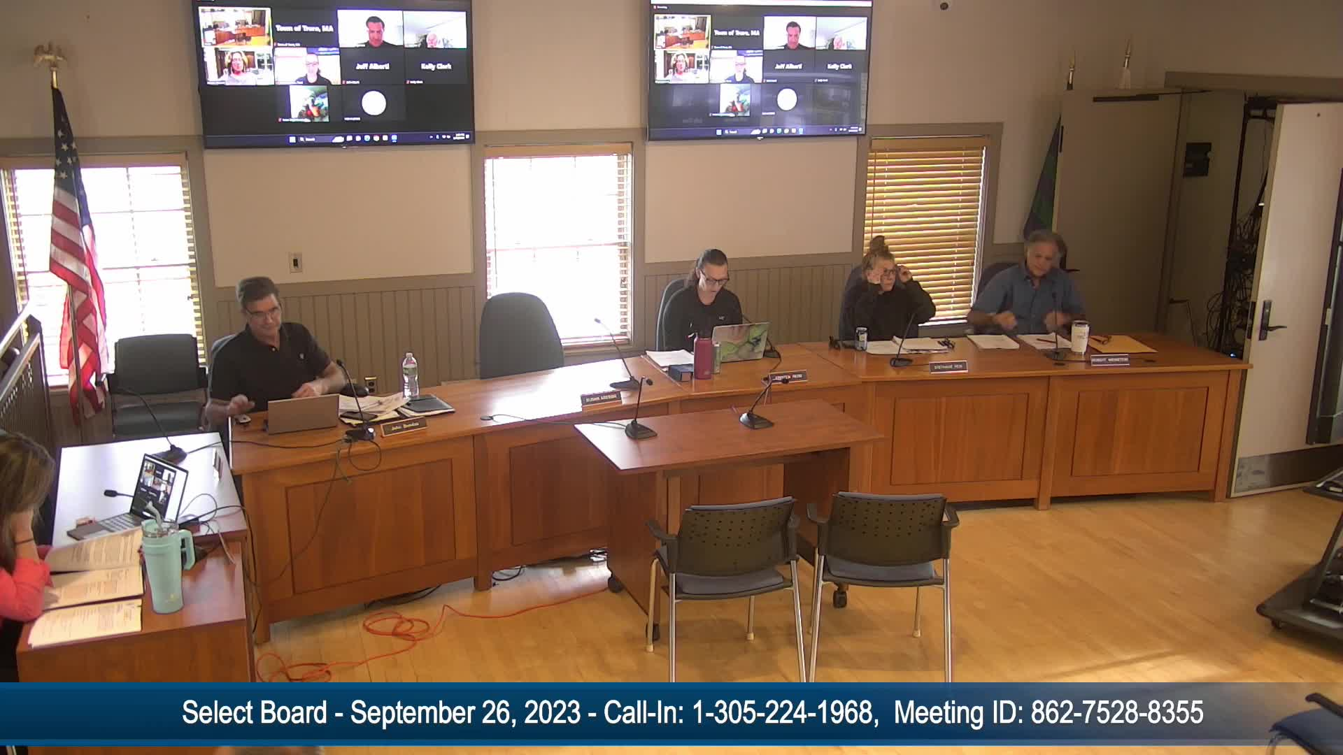 Thumbnail image for Select Board 9-26-2023