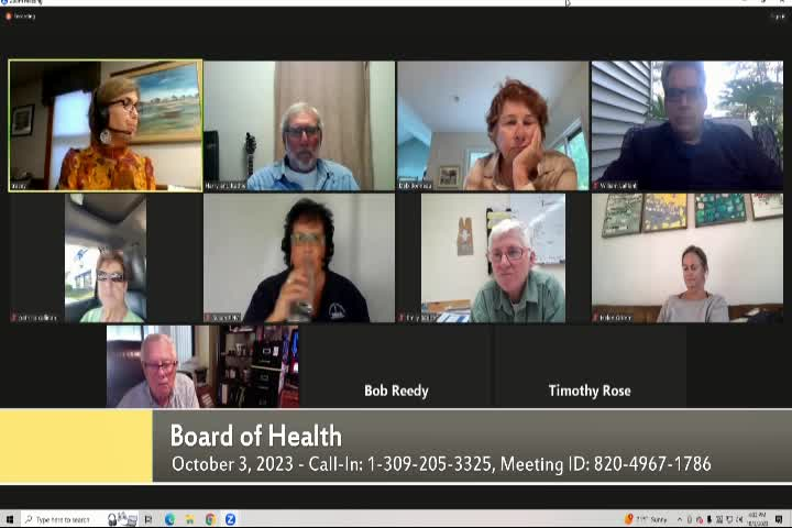 Thumbnail image for Board of Health 10-3-2023