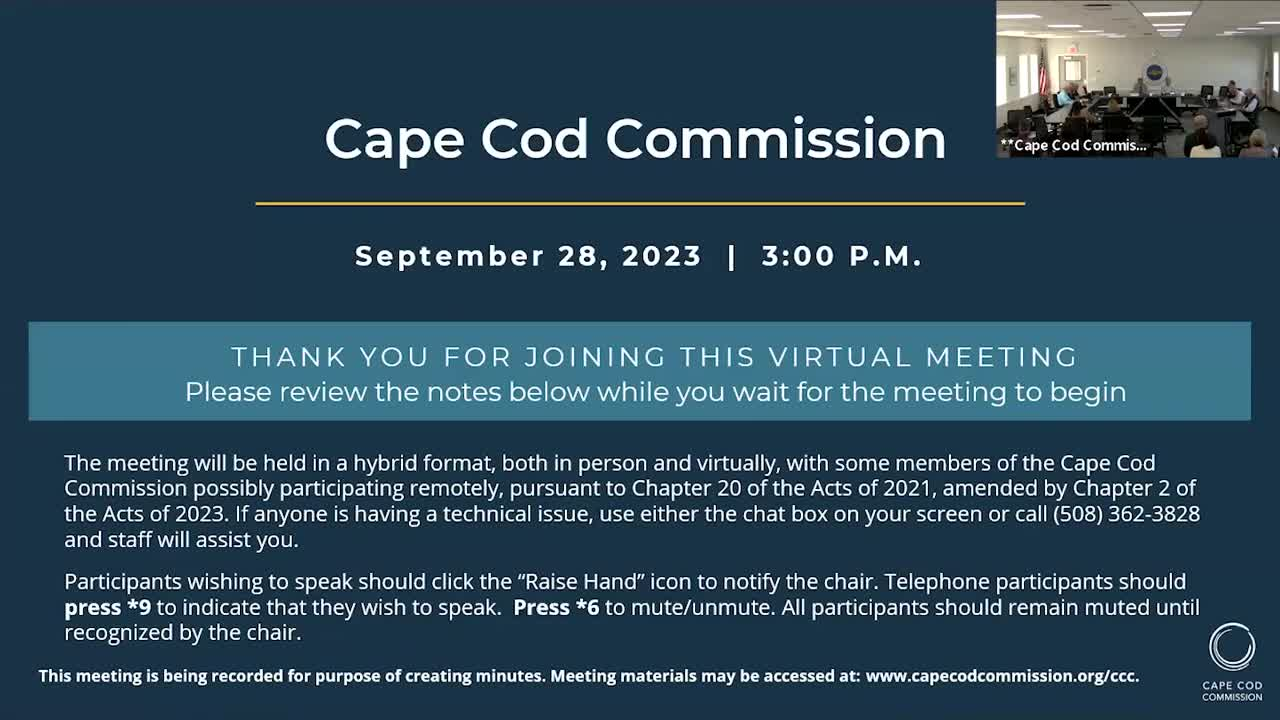 Thumbnail image for Cape Cod Commission 9-28-2023