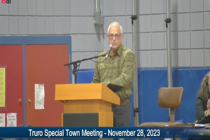 Thumbnail image for Special Town Meeting 11-28-2023