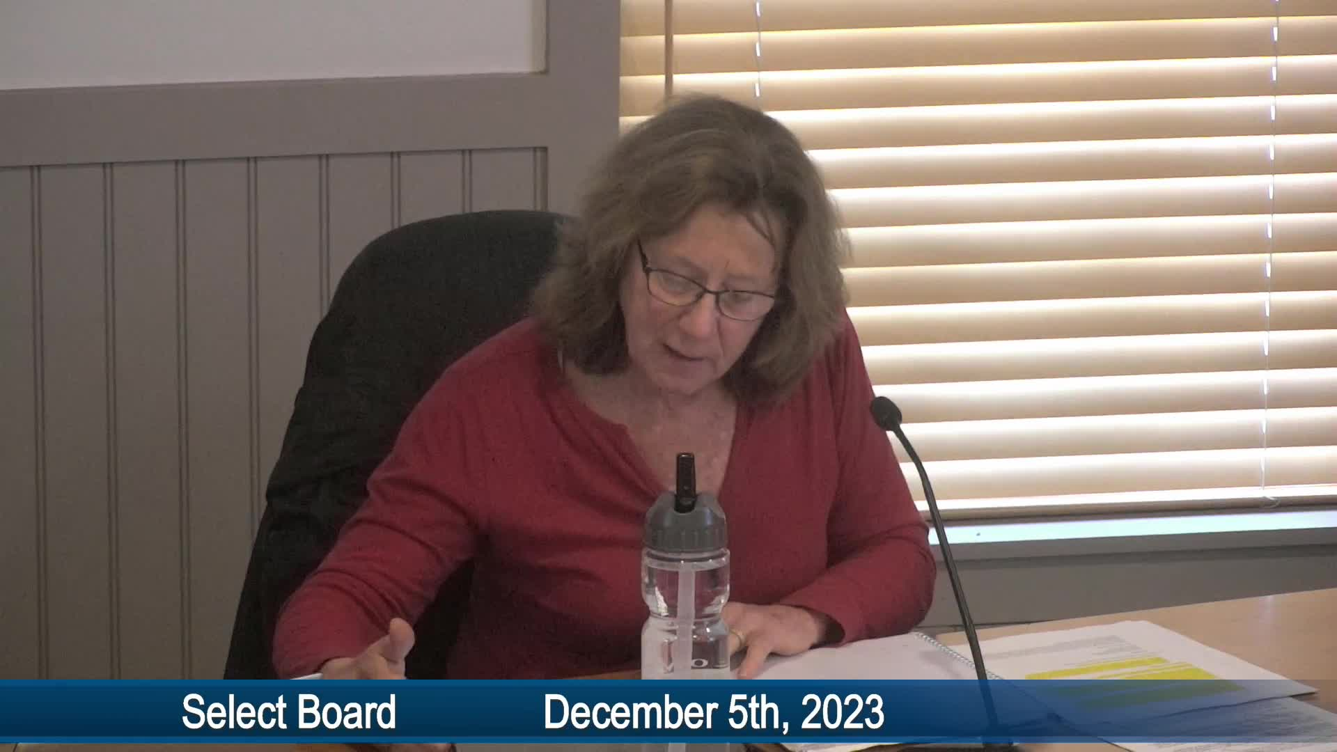 Thumbnail image for Select Board 12-5-2023
