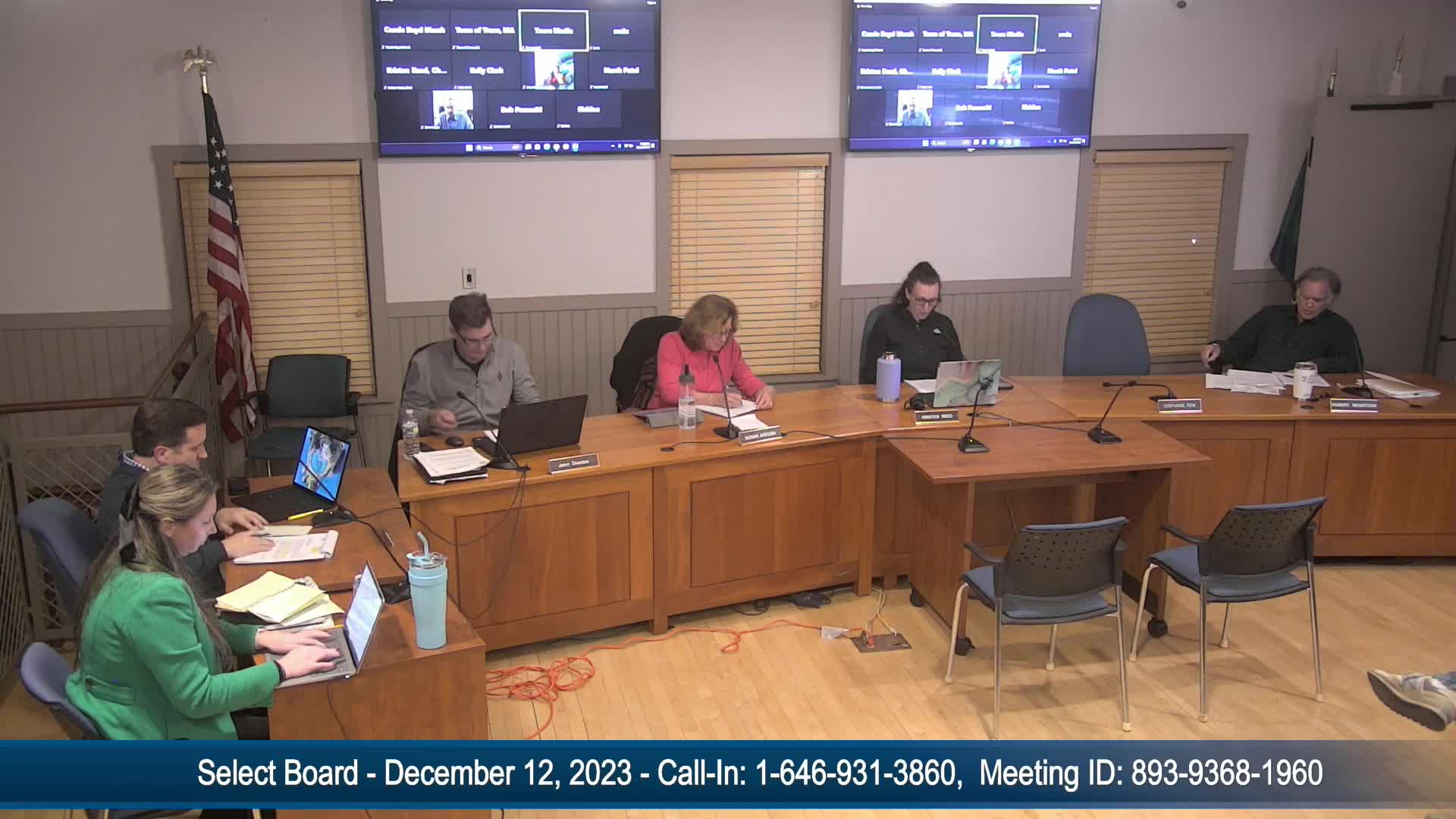 Thumbnail image for Select Board 12-12-2023