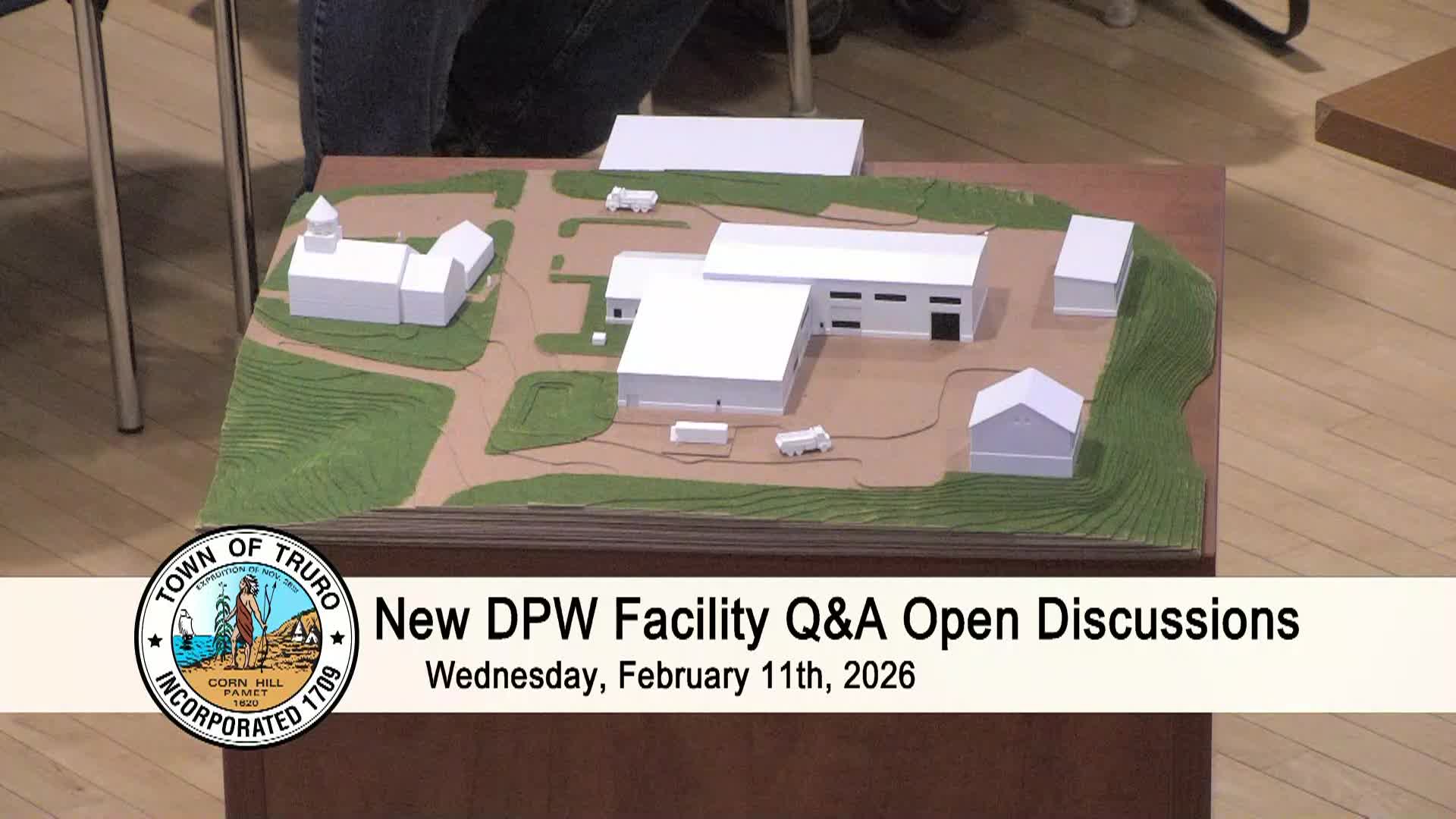 Thumbnail image for New DPW Facility Q & A Open Discussions - 2-11-2026