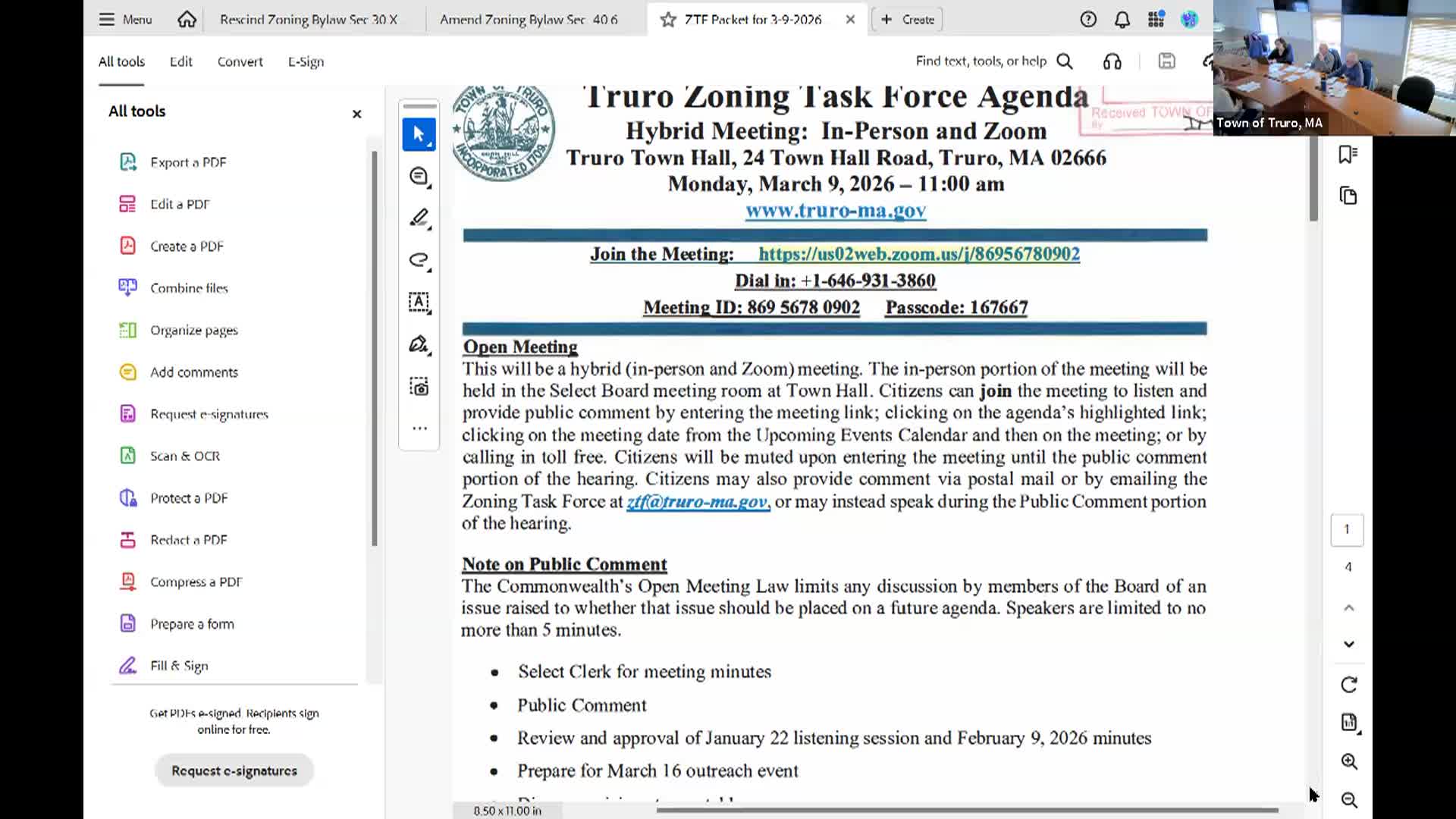 Thumbnail image for Ad-Hoc Zoning Task Force 3-9-2026