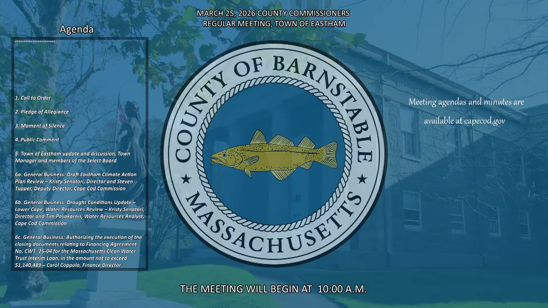 Thumbnail image for Barnstable County Commissioners 3-25-2026